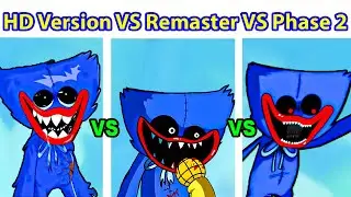 Friday Night Funkin vs HUGGY WUGGY PHASE 2 & More POPPY PLAYTIME Mods (Remaster) (HD Mod) (Phase 2)