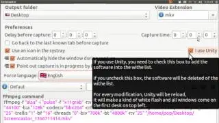 Ubuntu Basics SCREENCASTOR in 12 10 Unity