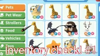 Adopt me inventory check!!!! #1