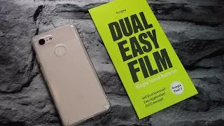 Ringke Fusion & Screen Protector || Google Pixel 3