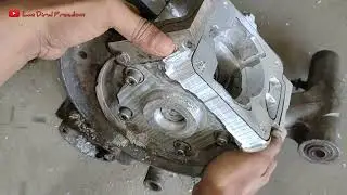 vespa blok head Kawasaki ninja #aluminumwelding
