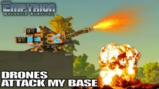 Base Under ATTACK! Turrets Won’t be Enough! | Empyrion Galactic Survival Gameplay | Part 6
