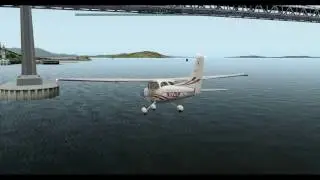 X-Plane 10 c-172  San Francisco 1