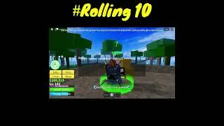 Rolling a fruit in Blox fruits (Part 10) #shorts