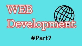 Learning Web Development #part7 || Learning frontend , backend and Database || @TechByWebCoder