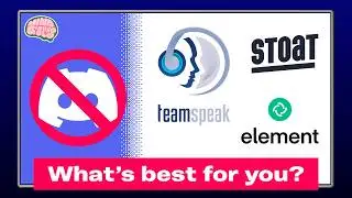 We Tried 3 Free Discord Alternatives - TeamSpeak, Matrix/Element, Stoat | Mind Goblins