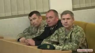 Видео Новости-N: Военный комиссар выступает перед призывниками