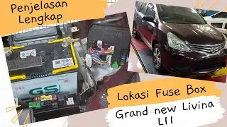 Penjelasan Lengkap Lokasi Fuse/Sekring Grand Livina L11