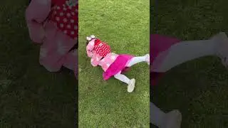 #kira rolling on the grass having fun