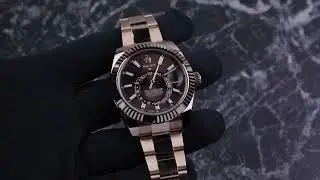 Rolex Sky-Dweller 326932 Rose Gold Chocolate Dial
