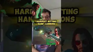 Hardest Hitting Hand Cannon. Cyberpunk 2077, Halo, Warhammer 40k, Hellsing 