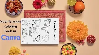 How to make coloring Book in Canva