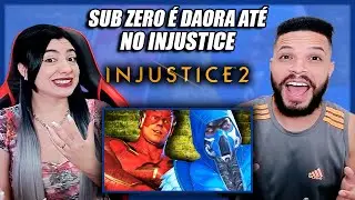 (Games EduUu) HOMI DO GELO! - Injustice 2 (REACT)