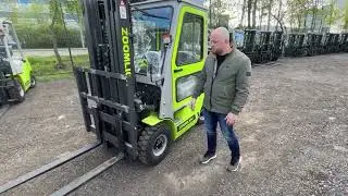ZOOMLION FD18Z - обзор вилочного автопогрузчика.#спецтехника #вилочныйпогрузчик