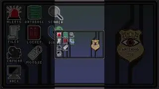 I'm making a detective game about filling paperwork. Pixel Art Update #devlog #gamedev