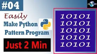 Python pattern  program part 4