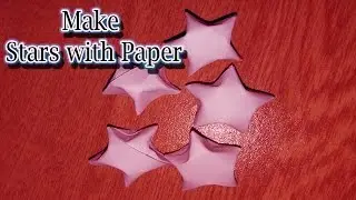 How To Make 3D Paper Stars | 3D Paper Star Tutorial | Paper Stars For Christmas