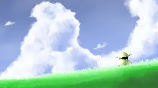 Anime Landscape scenery drawing first attempt(after learning from YouTube)
