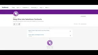 Deep Dive into Salesforce Contracts Trailhead Answer | #trailheadbadges