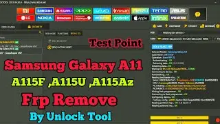 Samsung Galaxy A11 Frp Remove By Unlock Tool | Samsung A115F Google Account Remove By Unlock Tool
