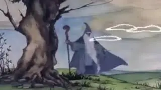 Bilbo smoking that next level ZaZa to summon Dumbledore like that