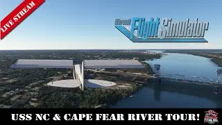 Visit the USS North Carolina(BB55) in Microsoft Flight Simulator