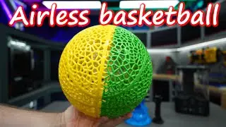 Airless basketball that actually bounces, vapor smoothing is awesome now!