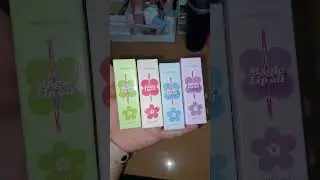 ลิปออยซ้อก้าดมาได้สีที่อยากครบแล้ว 💗💜💙💚 #review #รีวิวบิวตี้ #fypシviral #lovepotion #ลิปออยซ้อก้าด
