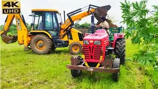 Mahindra 585 di power plus tractor with fully loaded trolley | John Deere tractor power | CFV