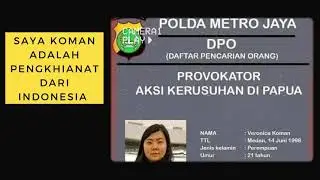 Veronica Koman biang keributan di Indonesia terutama di Papua