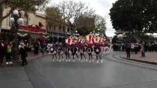 2017 Chino High 77TH Cavalry performs at Disneyland