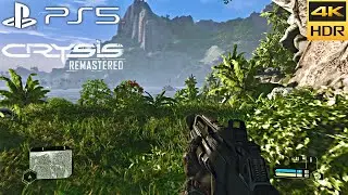 CRYSIS REMASTERED - Next Gen Gameplay on PS5 [4K 60FPS HDR + Ray Tracing]