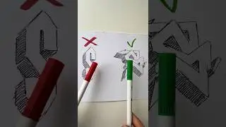 How To Draw The Most Stylish Letter S | Graffiti Tutorial 2024 #shorts
