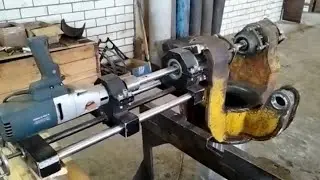Восстановление трубы шарнира.