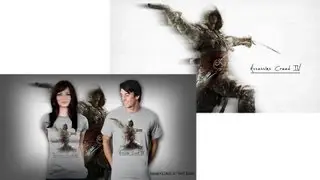 Assassin's Creed IV  (Photoshop CS6) Wallpaper and T-Shirt