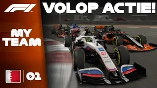F1 2021 My Team Career Mode #1: VOLOP IN GEVECHT MET TWEE AUTO'S!! (Nederlands / Dutch)