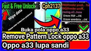 buka pola oppo a33 - oppo a33 lupa sandi - Remove Pattern Lock oppo a33
