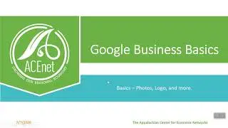 Google Business Basics Photos and Logos