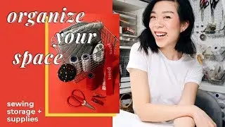My Sewing Room Storage and Supplies ✨✂️✨ | WITHWENDY