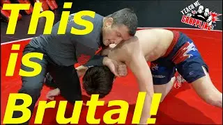 Wrestling's 3/4 Nelson is BRUTAL!