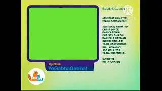 Nick Jr Split Screen Credits Template (2007)/Blue’s Clues Season 6 End Credits NEXT:Yo Gabba Gabba