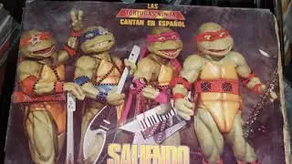 LAS TORTUGAS NINJA CANTANDO EN ESPAÑOL 1991 - RAP DEL TORTUGON