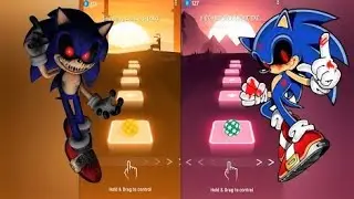 Sonic Exe vs Sonic Exe | Tiles Hop (2021)