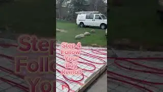 Heated Driveway