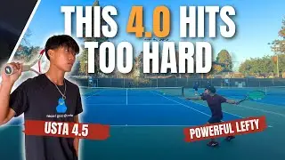 This USTA 4.0 Hits Too Hard...  (USTA 4.5 vs USTA 
