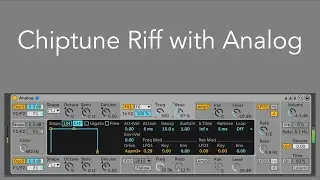 Chiptune Riff with Analog