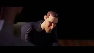3D Animation Acting shot - Joker Scene