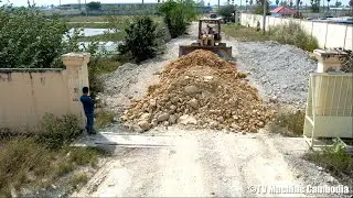 Incredible Building Foundation Village Road By Dozer Open Forest Road With Pushing Rock
