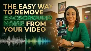 REMOVE BACKGROUND NOISE FROM YOUR VIDEO IN SECONDS (EASY METHOD)