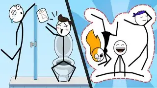MR LONG HAND vs POSE MASTER - Satisfying Double Gameplay New Levels New UPDATED Stickman Puzzle Game
